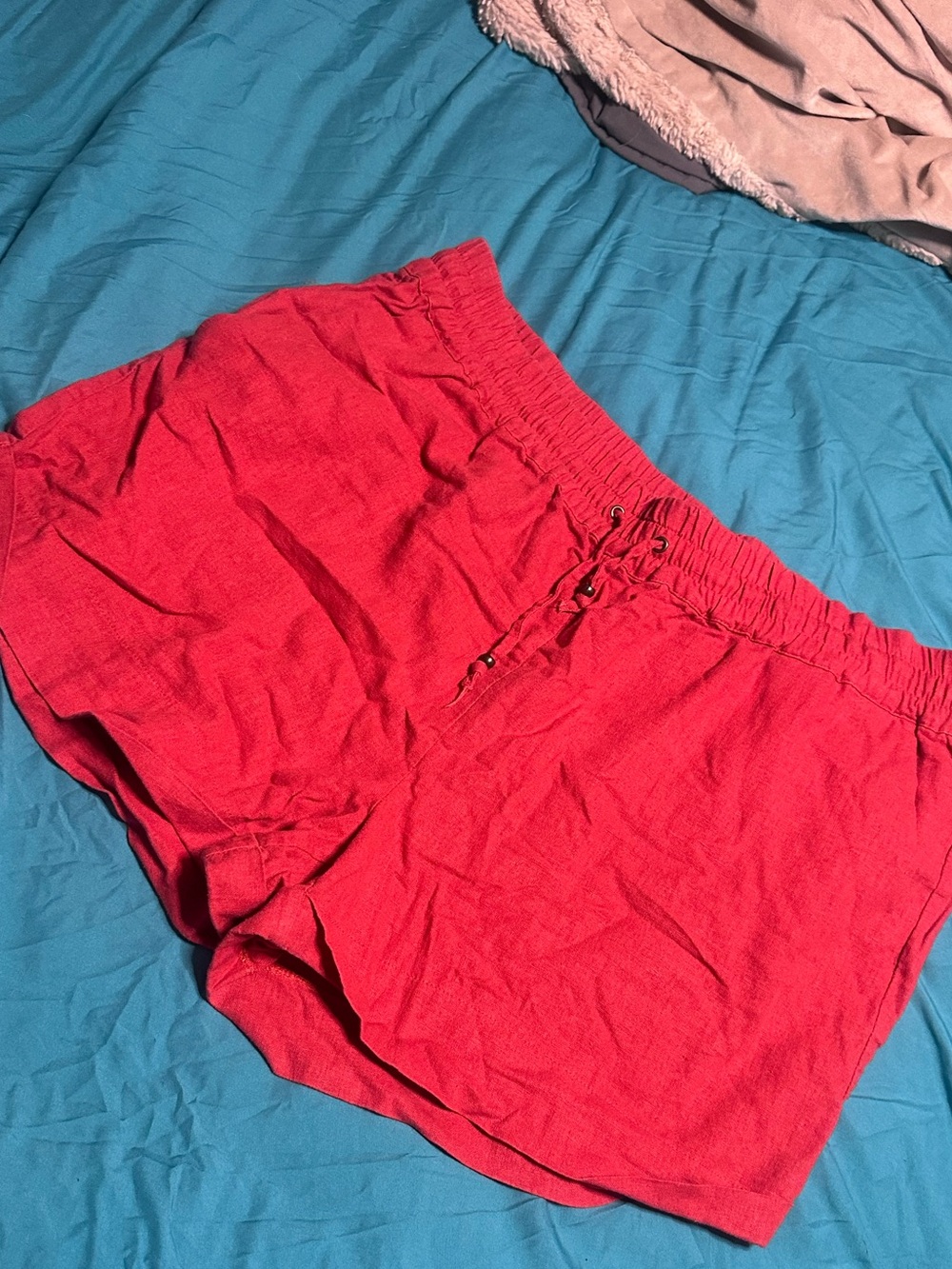 Linen shorts